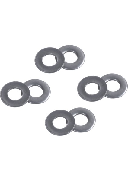 300 Adet M3 3 mm Metrik 304 Paslanmaz Çelik Düz Pul (Yurt Dışından)