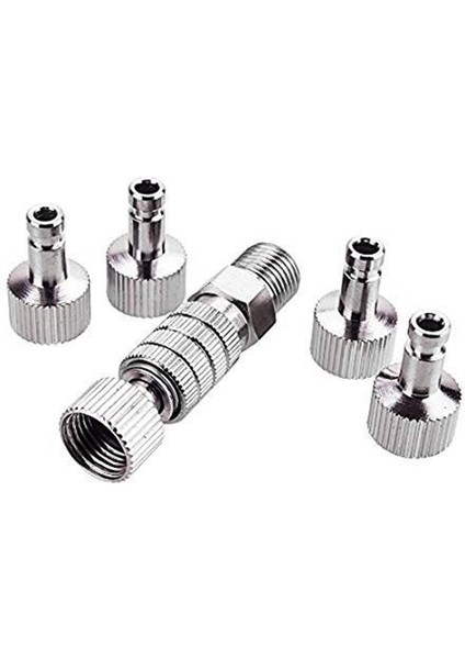 4x Airbrush Hızlı Ayırma Bağlayıcı Serbest Bırakma Bağlantı Adaptörü, 20 Erkek Bağlantı Parçası, 1/8 Inç Mf (Yurt Dışından) fiyatları
