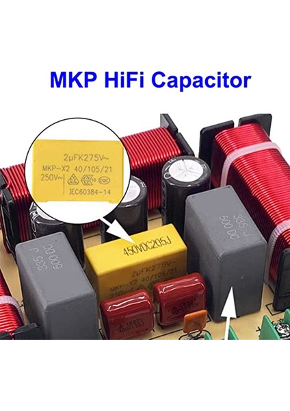1pcs 4 Yollu 300W Hoparlör 4birim Devre Stereo Ses Geçiş Filtreleri (Yurt Dışından)