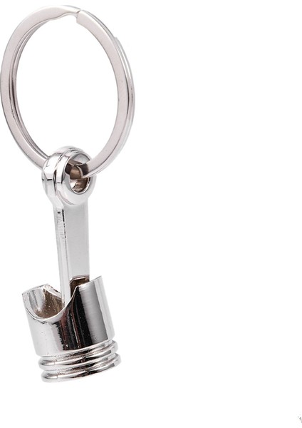 5x Araba Motoru Piston Anahtarlık Zinciri Anahtarlık Anahtarlık Gümüş (Yurt Dışından) fiyatları