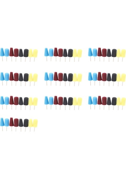 80X Parlatma Parlatma Tekerleği Araba Cilası Parlatma Parlatma Süngeri Koni Metal Köpük Ped Araba Bakım Temizleme Aracı (Yurt Dışından)