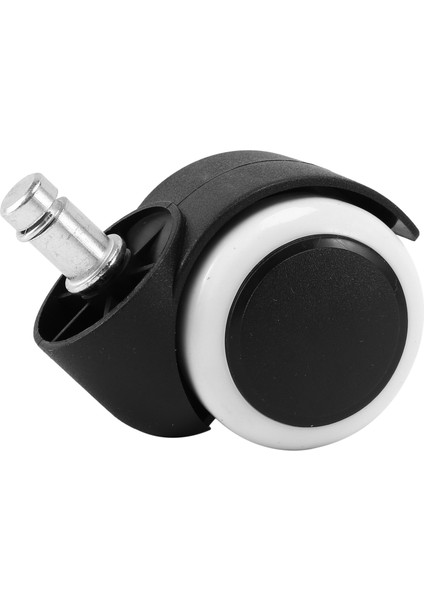 50MM Ofis Koltuğu Makaralı Tekerlekler - 5'li Set - Siyah&beyaz (Yurt Dışından)