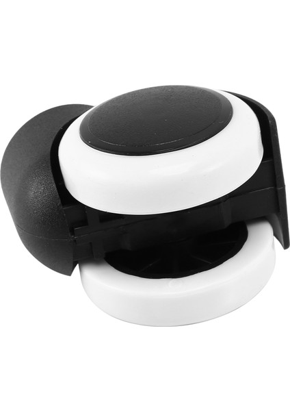 50MM Ofis Koltuğu Makaralı Tekerlekler - 5'li Set - Siyah&beyaz (Yurt Dışından)