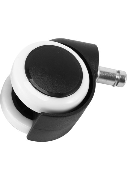50MM Ofis Koltuğu Makaralı Tekerlekler - 5'li Set - Siyah&beyaz (Yurt Dışından)
