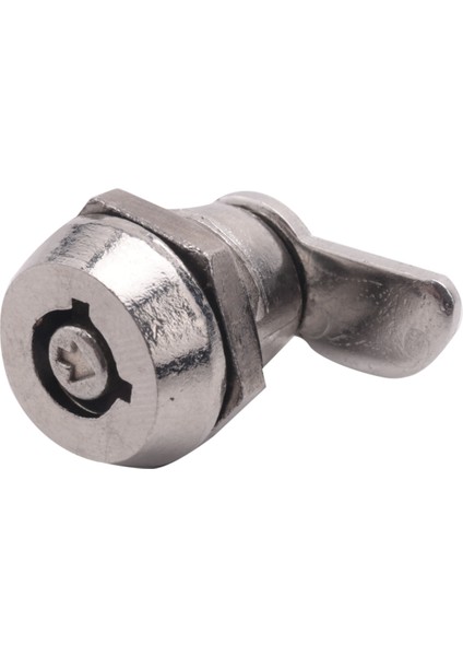 10X Dolap Kapı Çeyrek Dönüşlü Güvenlik Borulu Kam Kilidi W Tuşları (Yurt Dışından) fiyatları