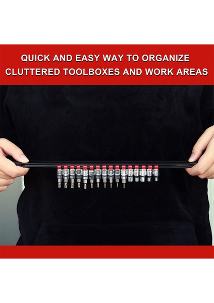 Abs Soket Düzenleyici Sürücü Soket Tutucu, 1/4 Inç x 64 Klips, 3/8 Inç x 60 Klips, 1/2 Inç x 48 Klips, 12 Parça Set (Yurt Dışından) fırsatları