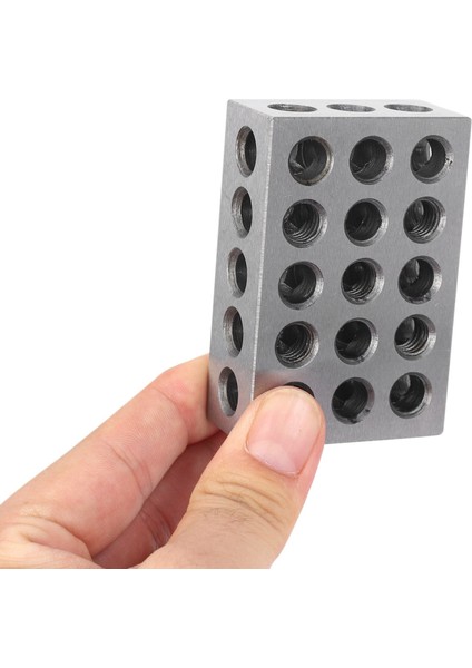 4 Adet 25X50X75MM Sertleştirilmiş Çelik Bloklar 23 Delik Paralel Sıkma Blok Torna Araçları Hassas 0.005MM Takım Tezgahı Için (Yurt Dışından) fiyatları