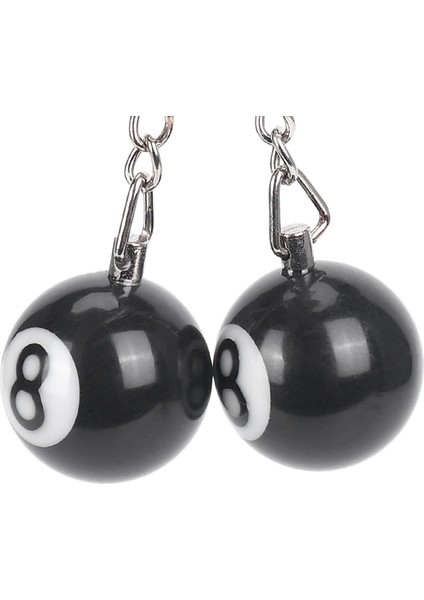 2x Bilardo Kugel Schluesselanhaenger Schluesselring Yapıştırıcı 0,8 (Yurt Dışından) fiyatları