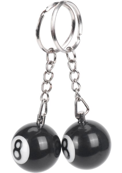2x Bilardo Kugel Schluesselanhaenger Schluesselring Yapıştırıcı 0,8 (Yurt Dışından) fırsatları