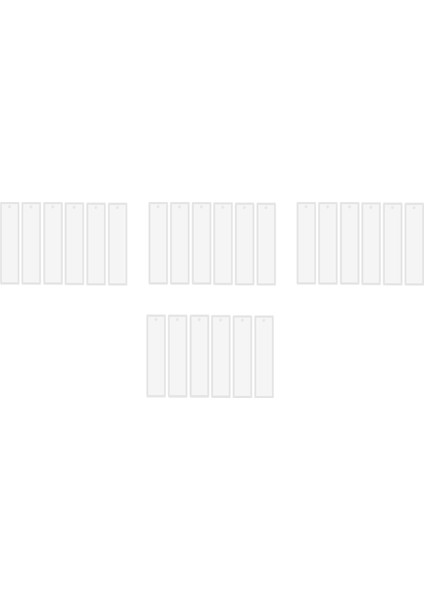 24 Adet/takım 5.7 Inç Silikon Imi Kalıp Dıy Imi Kalıp Yapımı Epoksi Reçine Takı Zanaat Şeffaf (Yurt Dışından)