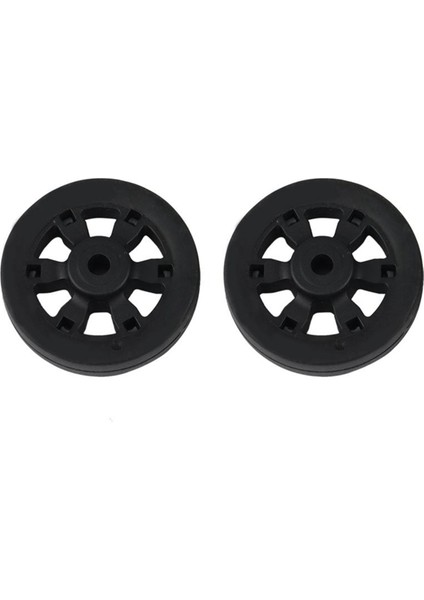 8x Bagaj Aksesuarları Tekerlekler Uçak Bavul Kasnak Silindirleri Dilsiz Tekerlek Aşınmaya Dayanıklı Parça Tamiri 50X12MM (Yurt Dışından)