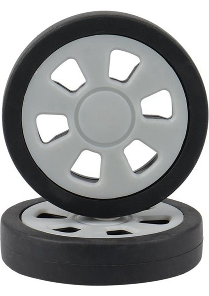 8x Bagaj Aksesuarları Tekerlekler Uçak Bavul Kasnak Silindirleri Dilsiz Tekerlek Aşınmaya Dayanıklı Parça Tamiri 50X12MM (Yurt Dışından)