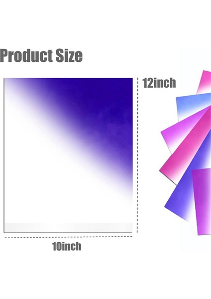 Uv Renk Değiştiren Puf Vinil Isı Transferi 3D Köpüklü Isı Transferi Vinil - 6 Sayfa Renk Değiştiren Puf Vinil 12X10 Inç,многоцелевой Пакет (Yurt Dışından) modelleri