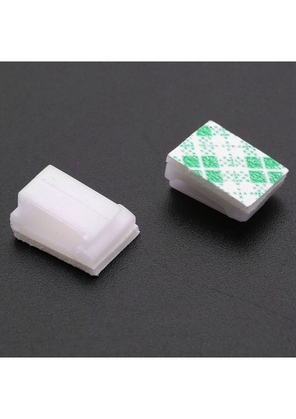 Kendinden Yapışkanlı Tel Paketi Tutucu Kravat Montaj Klipsi, 7 mm Genişlik, 150 Parça (Yurt Dışından) indirimleri