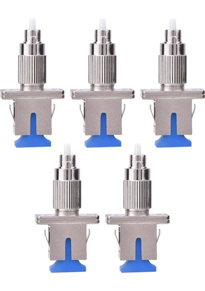 5x Fc-Sc Tek Modlu Bağlayıcı Hibrit Dönüştürücü Fiber Optik Adaptör, Fc Erkek - Sc Kadın Için (Yurt Dışından)