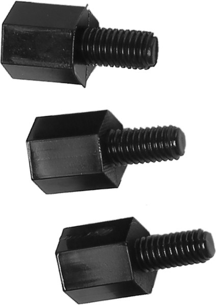 1000X Anakart Naylon Altıgen Standoff Dişli Ara Parça M3 Konu 6 + 6mm Siyah (Yurt Dışından) modelleri