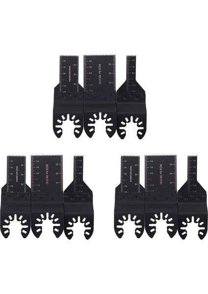 9 Adet Çok Amaçlı Testere Bıçağı Salınan Bıçak Çok Aracı Daire Testere Bıçakları Çelik Kesici Dıy Evrensel Çelik Testere Bıçağı (Yurt Dışından)