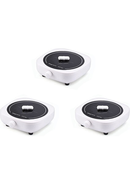 3x Manyetik Karıştırıcı Mini Laboratuvar Karıştırıcı Taşınabilir Karıştırıcı Plakası Karıştırma Çubuğu ile 2l 4000RPM Laboratuvar Için Ab Tak (Yurt Dışından)