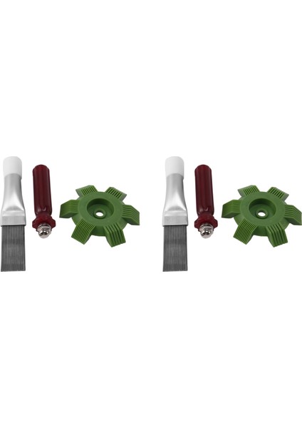 2x Radyatör Tarak Evaporatör Klima Araçları Fin Tamir Tarak Oto Araba A/c Kondenser Fin Düzleştirici Soğutma (Yurt Dışından)