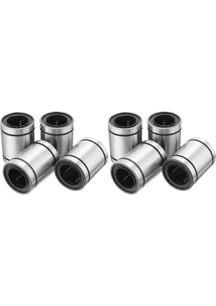 8 Adet LM20UU 20X32X42MM Çift Taraflı Kauçuk Conta Doğrusal Hareket Bilyalı Rulman Burç (Yurt Dışından)