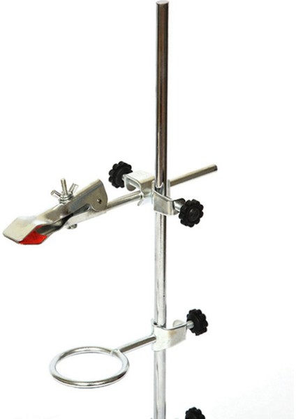 2x Laboratuvar Sınıfı Metal Donanım Destek Standı, 4 Imbik Halkalı Astarlı Büret Kelepçesi (2 Inç, 3 Inç Çap) (Yurt Dışından) fırsatları