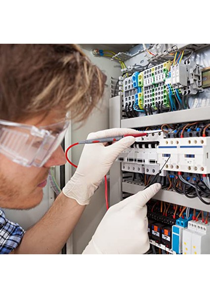6 Paket 2mm Iğne Test Probları, 600V/10A Uçlar Için Tahribatsız Multimetre Testi TL71 TL75- 3 Siyah ve 3 Kırmızı (Yurt Dışından)
