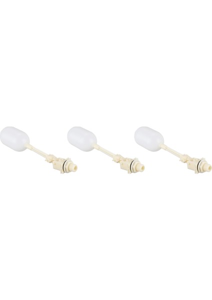3x Mini DN15 1/2 Inç Makara Kutusu Şamandıra Valfı Bağlantısı Dolum Vanası Şamandıra Valfı Beyaz (Yurt Dışından)