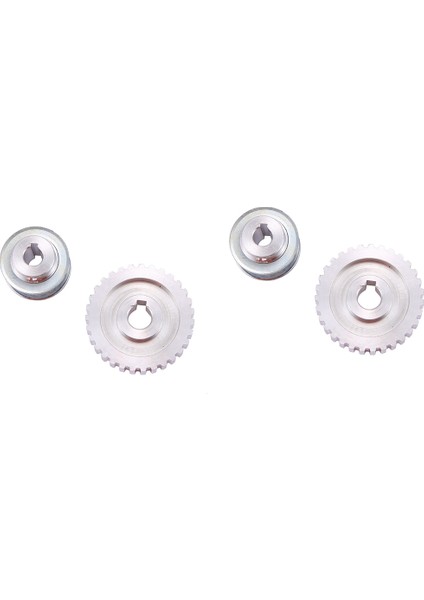 4 Adet Metal Senkron Kasnak Dişli Motor Kayış Dişli Tahrik Çarkı Dişli S CJ0618 Mini Torna Dişlileri (Yurt Dışından)