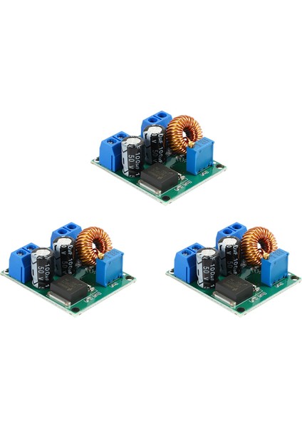 3x Dc-Dc 3V-35V Ila 4V-40V Ayarlanabilir Yükseltme Güç Modülü 3V 5V 12V Ila 19V 24V 30V 36V Yüksek Güç Boost Dönüştürücü (Yurt Dışından)