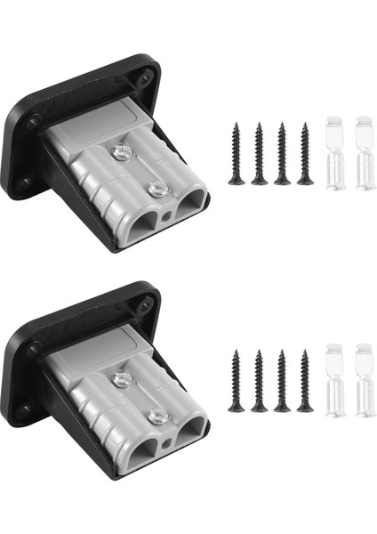 Yeni Gömme Montaj Anderson Fiş 50A Konnektör Kiti Montaj Braketi Paneli Kapak Aksesuarları Karavan Tekne Kamyon Için (Yurt Dışından) modelleri