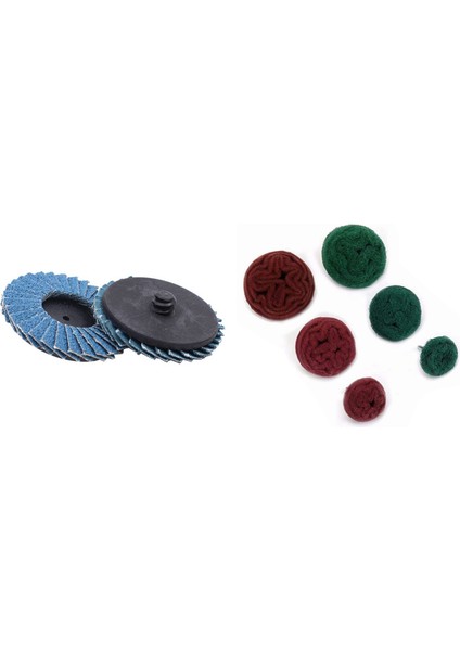 1 Takım 50MM 2 Inç Kesme Diski Zımpara Diski Rolor Rulo Kilit Için Aşındırıcı Aletler ve 6 Adet Monte Kubbe Zımpara Paspas Pedi Metal Ahşap Için Naylon Fiber Parlatma Tekerleği 180 320 Grit (Yurt Dışından) fiyatları