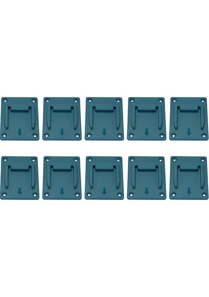 50 Adet Makine Tutucu Duvara Monte Depolama Braketi Sabitleme Cihazları Için 18V Elektrikli Aletler Mavi (Yurt Dışından) modelleri