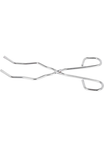 6x Pota Maşa Eritme Tabağı Paslanmaz Pense Tutucu Kolu Eritme Dökme Döküm Kimyasal Aletler 23 cm (Yurt Dışından)