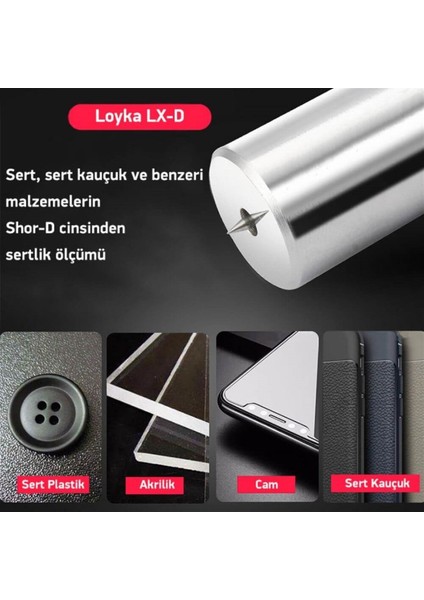 Lx-D Shore D Sertlik Ölçüm Cihazı (Sert Kauçuk Için) fiyatları