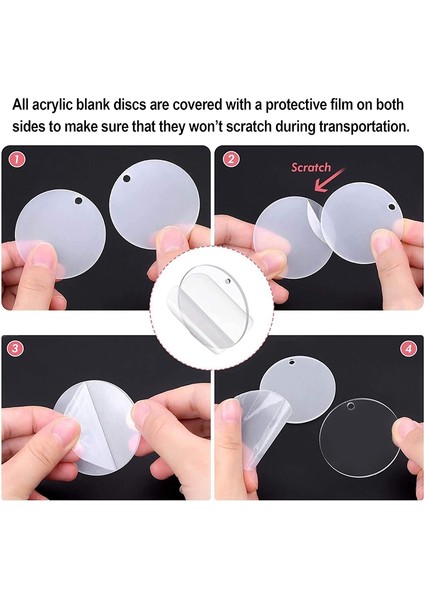 Akrilik Anahtarlık Boşlukları, 36 Adet Akrilik Boşluklar, 36 Adet Anahtarlık Püsküller, 36 Adet Anahtarlık Yüzükler ve Dıy Anahtarlık Için Atlama Halkası (Yurt Dışından) fırsatları