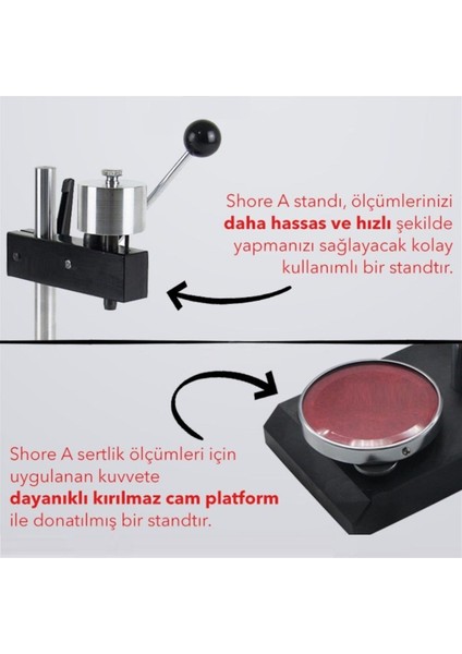 Shoremetre Test Standı (Shore A)