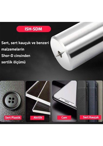 Ish-Sdm Shore D Sertlik Ölçer (Sert Kauçuk) modelleri