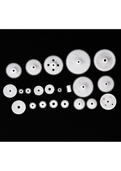 Farklı Stiller Beyaz Plastik Dişli Seti Rc Oyuncaklar Için 58 Parça (Yurt Dışından) modelleri
