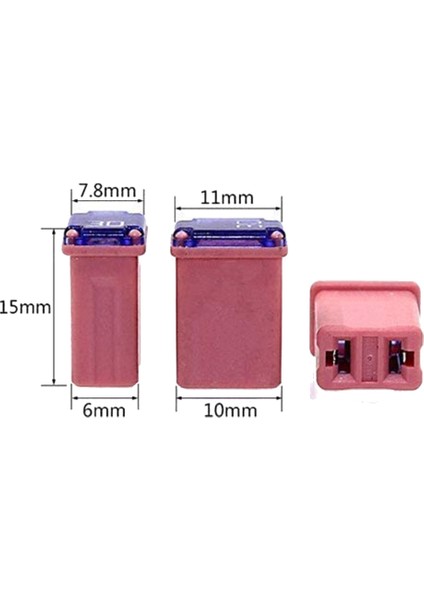 10 Adet 20AMP 30AMP Minyatür Kutu Sigortalar Fmm Mcase Tipi Fmm Maxi Sigortalar ("düşük Darbe") (Yurt Dışından)