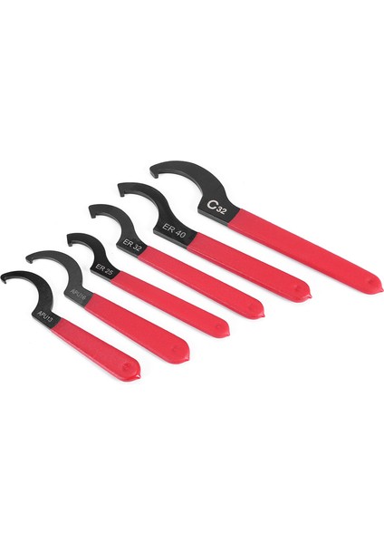 6 Parça Ingiliz Anahtarı Seti Ayarlanabilir Coilover Anahtarı Somun Anahtarları Kanca Anahtarları Aletler Coilover Anahtarı Çelik Anahtar (Yurt Dışından)