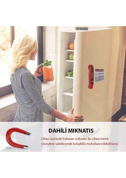 Inno 502 Katlanabilir Problu Mutfak Termometresi (Kalibre Edilebilir) fiyatları