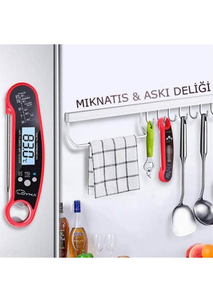 Inno 502 Katlanabilir Problu Mutfak Termometresi (Kalibre Edilebilir) fırsatları