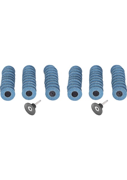 2 Takım 50MM 2 Inç Kesme Diski Zımpara Diski Rolor Rulo Kilit Aşındırıcı Aletler Için (Yurt Dışından)