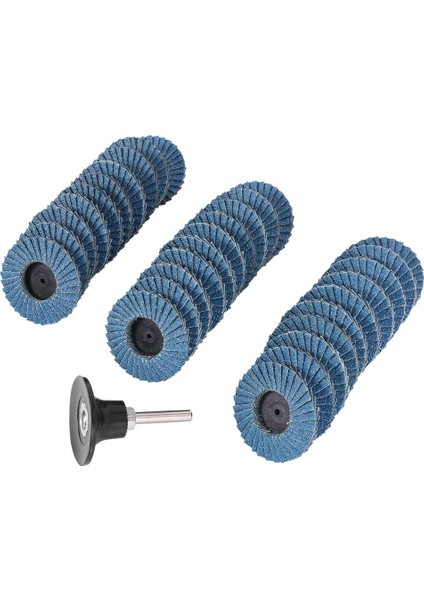 2 Takım 50MM 2 Inç Kesme Diski Zımpara Diski Rolor Rulo Kilit Aşındırıcı Aletler Için (Yurt Dışından)