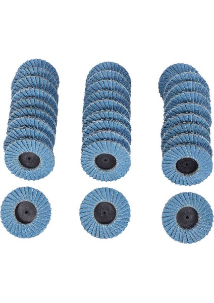2 Takım 50MM 2 Inç Kesme Diski Zımpara Diski Rolor Rulo Kilit Aşındırıcı Aletler Için (Yurt Dışından)