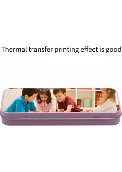 5 Adet Süblimasyon Boş Metal Teneke Kalem Kutusu Kasa Isı Basın Transfer Baskı Kalemler Için Organizasyon Pembe (Yurt Dışından) modelleri