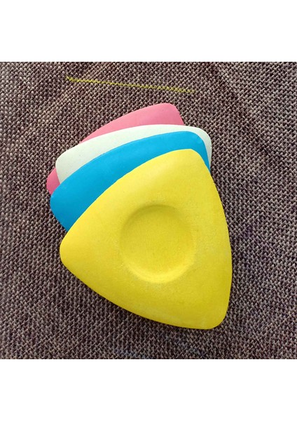 10 Adet Profesyonel Üçgen Tebeşir Dikiş Kumaş Tebeşir Renkli Üç Köşeli Sert ve Kırılmaz Boyama Tozu (Yurt Dışından) indirimleri