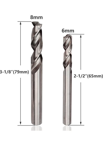 2 Adet Nokta Kaynak Matkap Ucu Seti Hss Co Kobalt Nokta Kaynaklı Kesici Ayrı Paneller Delik Kesme Uçları, 6mm 8mm (Yurt Dışından) fiyatları