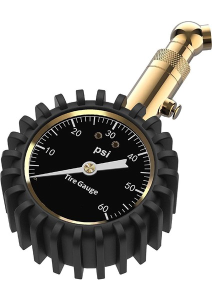 2x Lastik Basıncı Göstergesi - (0-60 Psı) Ağır Hizmet Tipi, Parlayan Kadranla Doğru, Düşük - Yüksek Hava Basıncı Göstergesi (Yurt Dışından) fiyatları