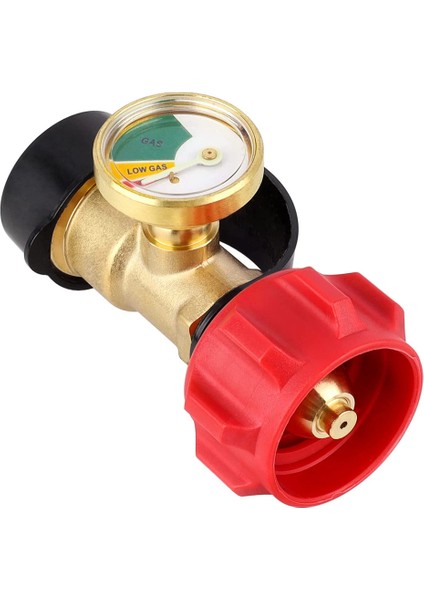 Propan Tankı Göstergesi Seviye Göstergesi Kaçak Dedektörü Gaz Basıncı Ölçer, Gaz Izgarası, Fener, Isıtıcı Için Evrensel (Yurt Dışından)